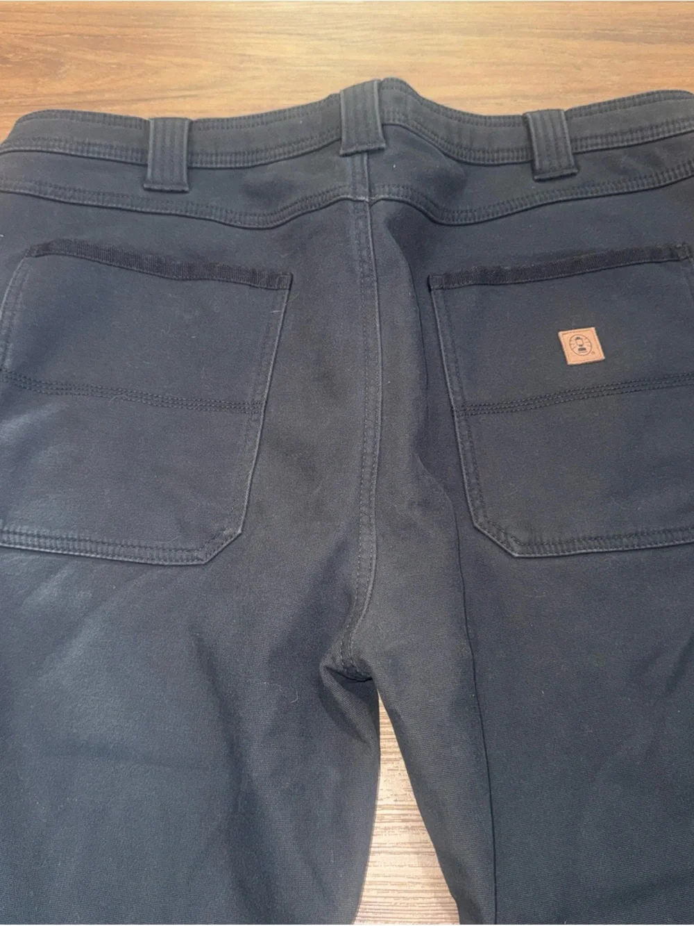 Coleman Men Pant 40X32 Gray Straight Leg Chino Mid Rise Casual Outdoor Relaxed